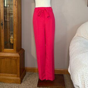 Express Hot Pink High-Rise Ankle Pants – Women's Size 4L